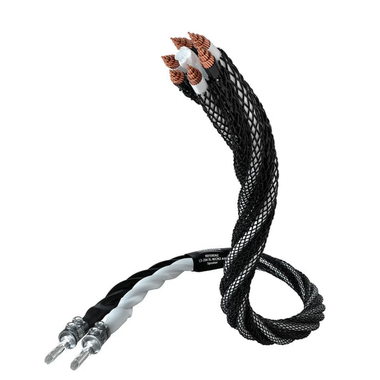 Inakustik REFERENCE LS 204 XL Micro Air 6 Core BFA Banana Speaker Cable - 3m - Pair