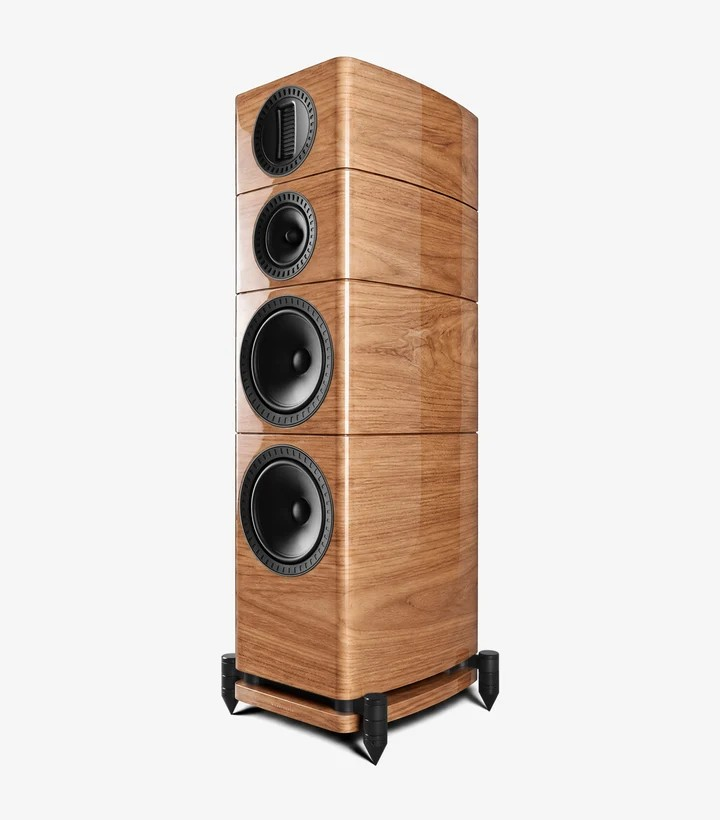Wharfedale ELYSIAN 4R Floorstanding Loudspeaker - Pair (Light Walnut)