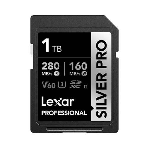 Lexar® Professional SILVER PRO SDXC™ UHS-II Card