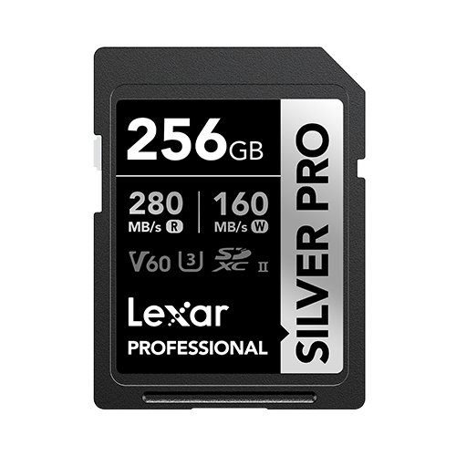 Lexar® Professional SILVER PRO SDXC™ UHS-II Card