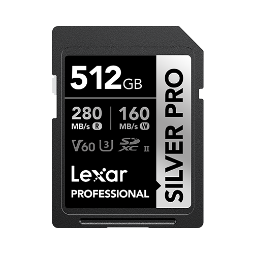 Lexar® Professional SILVER PRO SDXC™ UHS-II Card