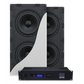 SVS 3000 In-Wall Dual Subwoofer System - Black