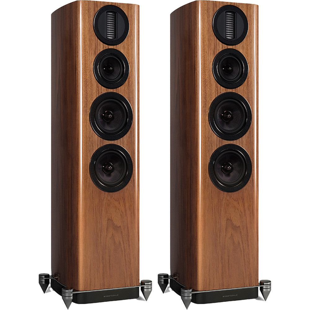 Wharfedale Aura 3 Floorstanding Speakers - Pair - Walnut