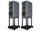 Wharfedale ELYSIAN 2R Standmount Loudspeaker with Speaker Stands- Pair (Lunar Grey)