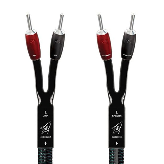 AudioQuest Rocket 88 Terminated Speaker Cable - 2.5m - pair