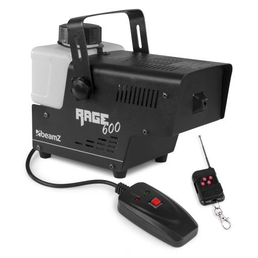beamZ Rage 600 Smoke Machine with Wireless Remote