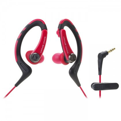 Audio-Technica ATH-SPORT1 SonicSport® In-ear Headphones - Red