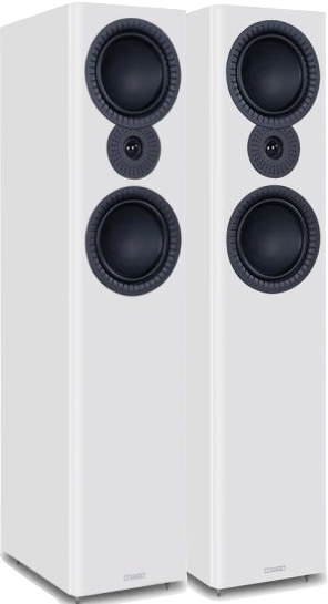 Mission LX-5 MKII Floorstanding Speakers - pair - White