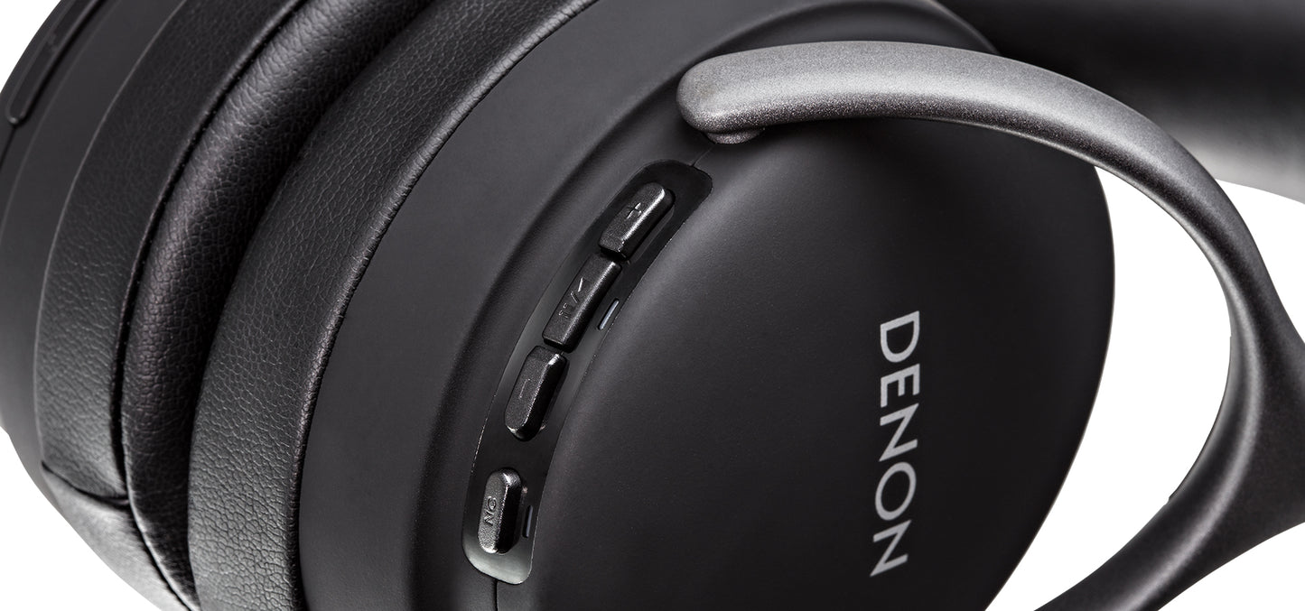 Denon AH-GC30 Premium Wireless Noise Cancellation Headphones - Black