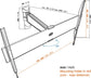 Physix PHW 300 L Full-Motion TV Wall Mount