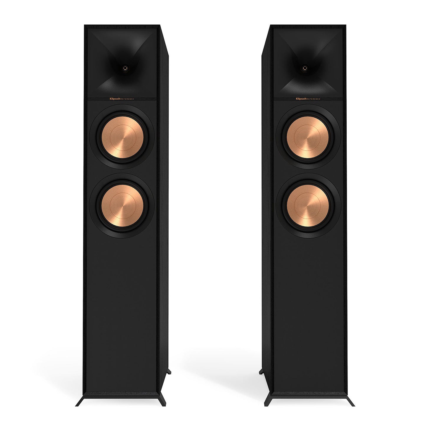 Klipsch R-605FA Dolby Atmos Floorstanding Speakers - pair - Black