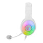 REDRAGON Over-Ear PANDORA USB (Power Only)|Aux (Mic & Headset) RGB Gaming Headset – White