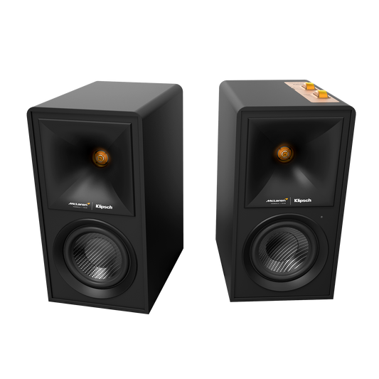 Klipsch The Fives McLaren Edition Stereo Powered Speakers - pair - Black