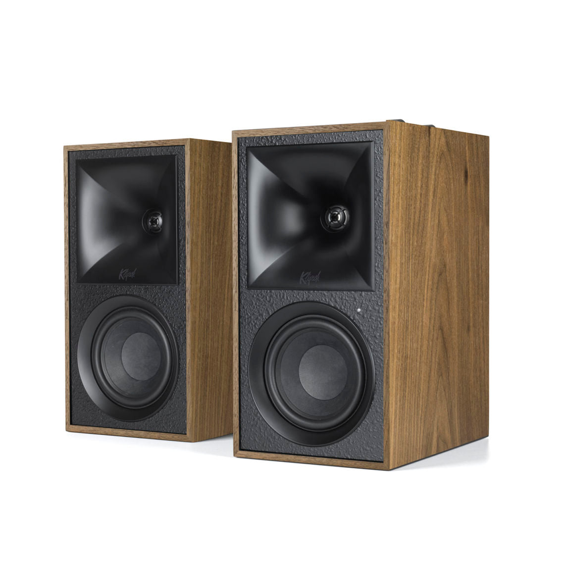 Klipsch The Fives Stereo Powered Speakers - Pair - Walnut