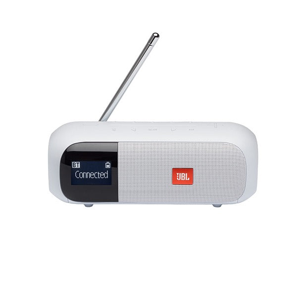 JBL Tuner2 Portable Bluetooth FM Radio - White