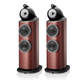 Bowers & Wilkins 802 D4 Floorstanding Speakers - pair - Satin Rosenut