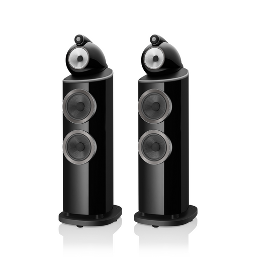Bowers & Wilkins 803 D4 Floorstanding Speakers - pair - Gloss Black