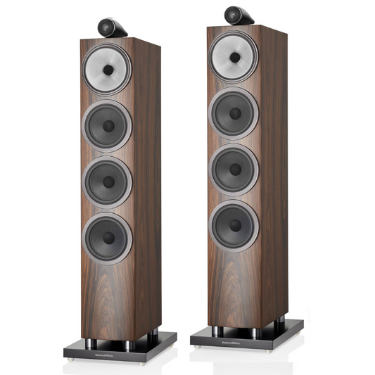 Bowers & Wilkins 702 S3 Floorstanding Speaker - pair - Mocha