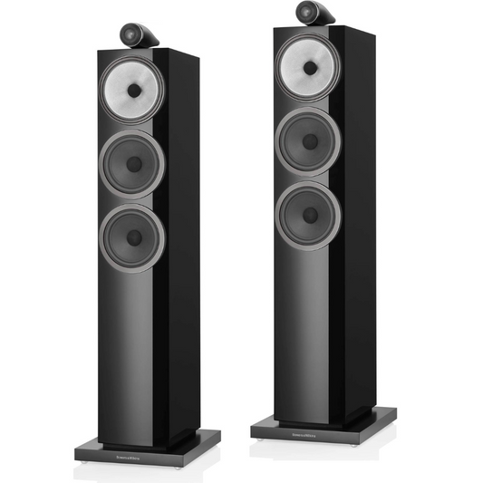 Bowers & Wilkins 703 S3 Floorstanding Speakers - pair - Gloss Black