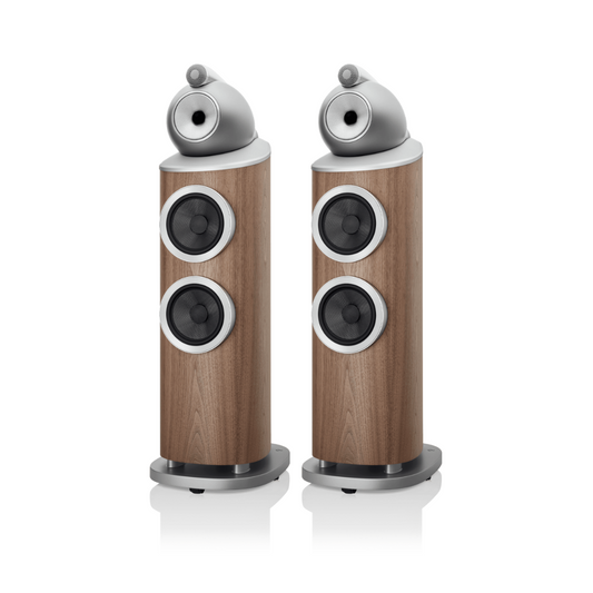 Bowers & Wilkins 803 D4 Floorstanding Speakers - pair - Satin Walnut