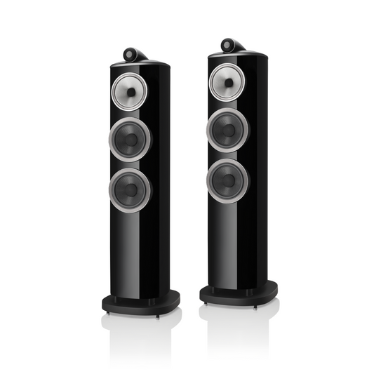 Bowers & Wilkins 804 D4 Floorstanding Speakers - pair - Gloss Black