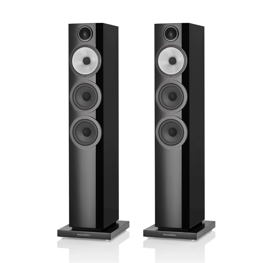 Bowers & Wilkins 704 S3 Floorstanding speaker - pair - Gloss Black