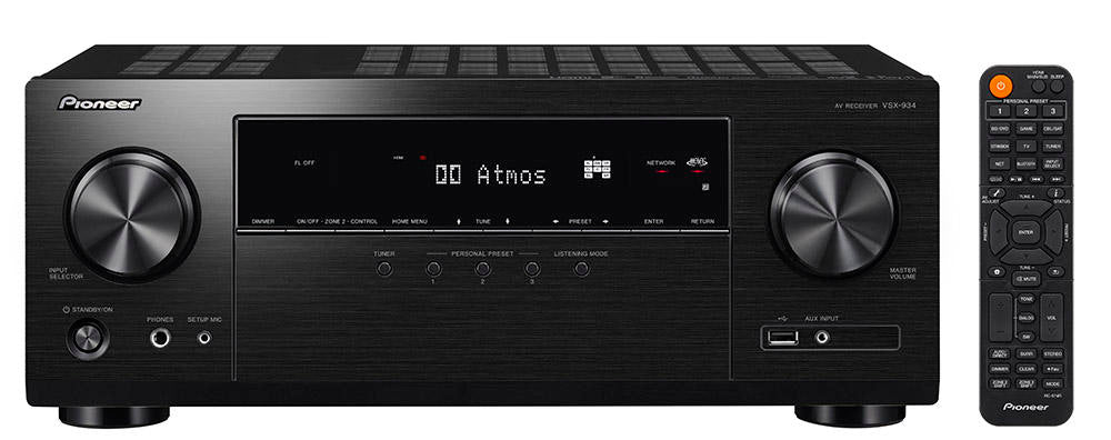 Pioneer VSX-934 7.2-Channel Network AV Receiver