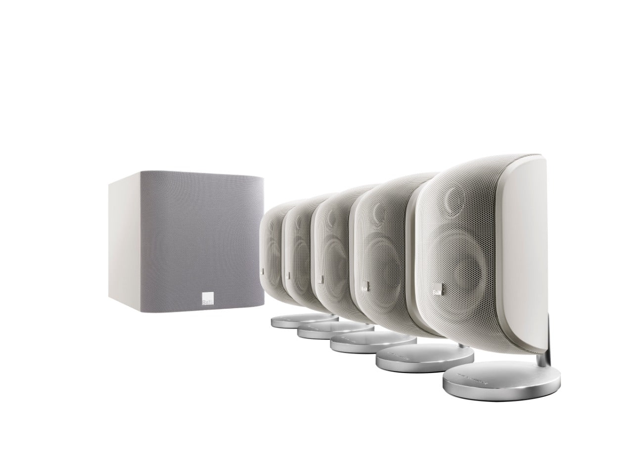 Bowers & Wilkins MT-50 Home theatre system – Matte White