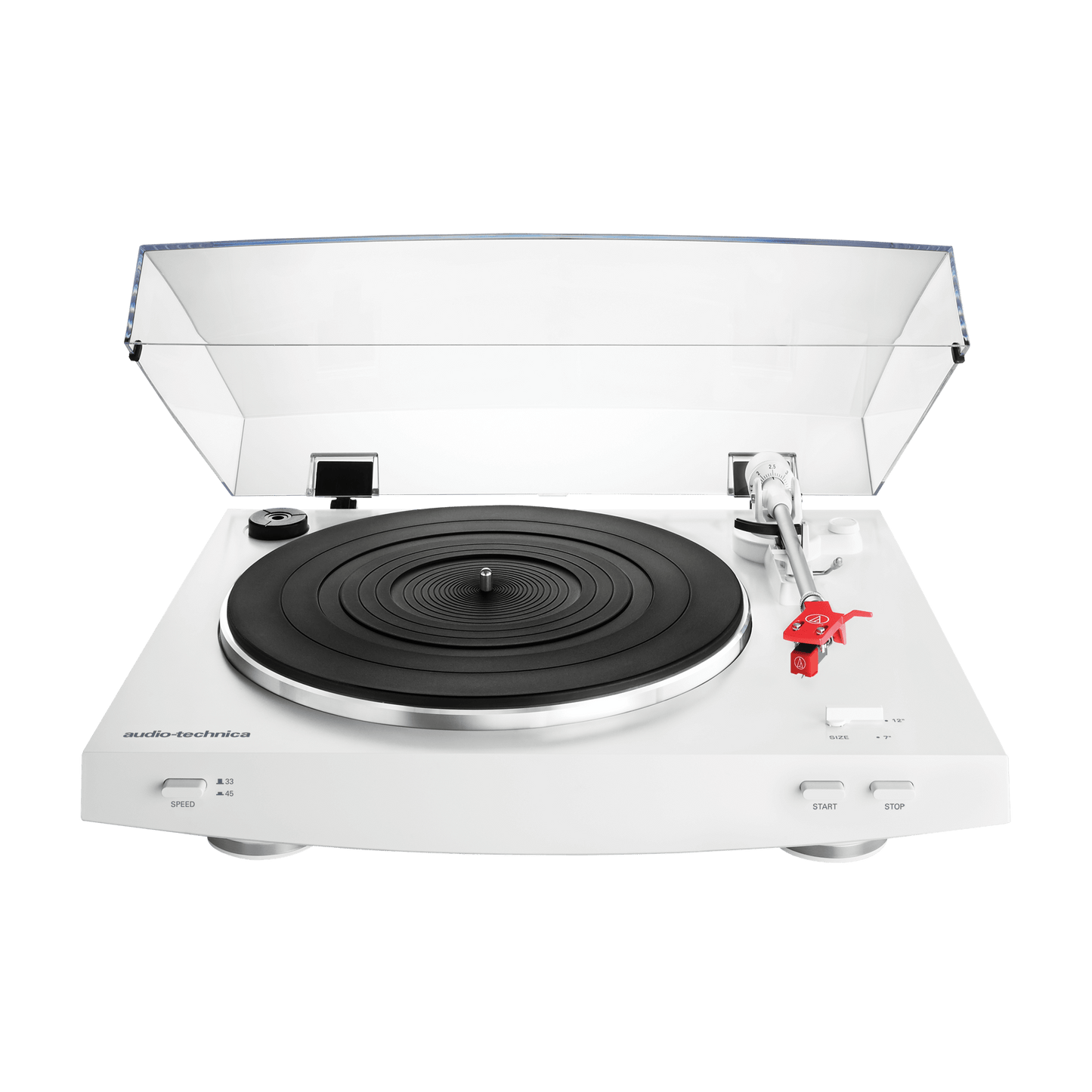 Audio-Technica AT-LP3 Fully Automatic Belt-Drive Stereo Turntable - White