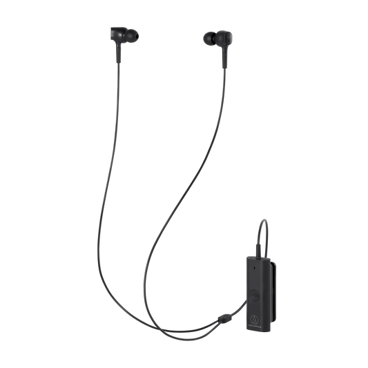 Audio-Technica ATH-ANC100BT QuietPoint® Wireless In-Ear Active Noise-Cancelling Headphones - Black