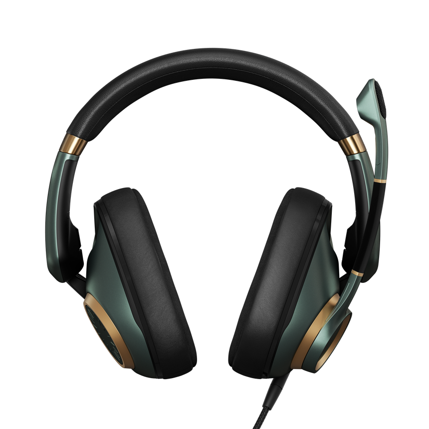 EPOS H6PRO Closed Acoustic Gaming Headset - Racing Green