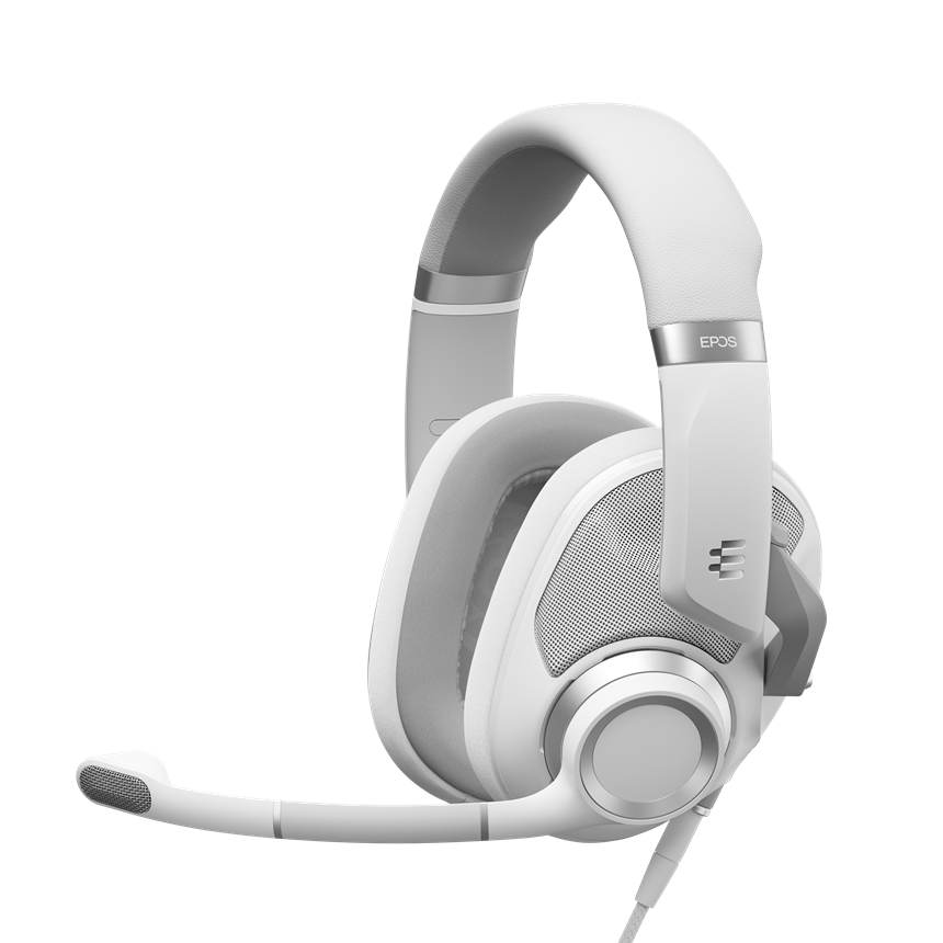 EPOS H6PRO Open Acoustic Gaming Headset -  Ghost White