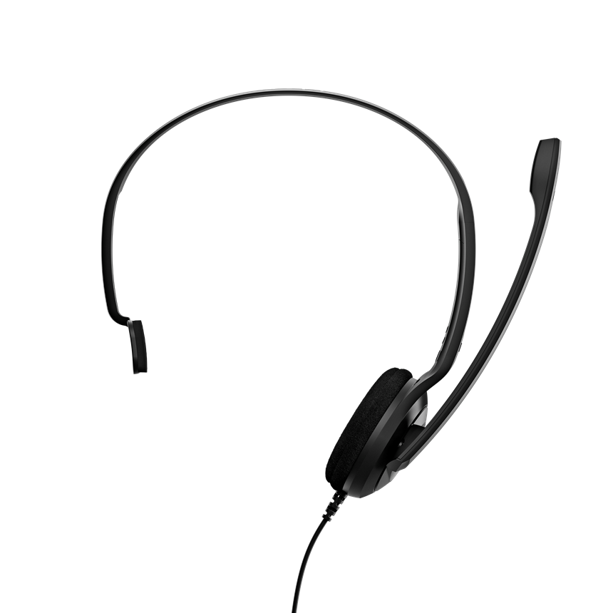 EPOS PC 7 USB Over-Ear Headphones - Black