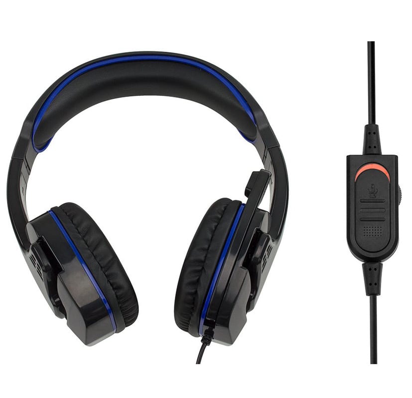 Sparkfox PS4 SF1 Stereo Headset – Black and Blue