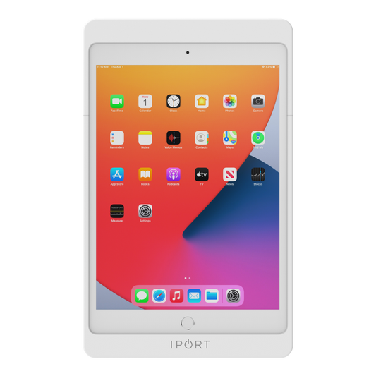 IPORT CONNECT PRO Case 10.2 for iPad 10.2-inch 9th gen|8th gen |7th gen - White