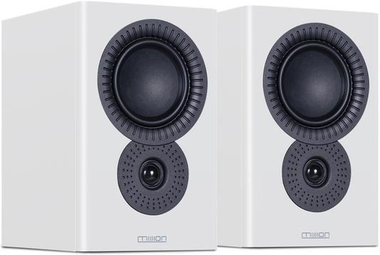 Mission LX-2 MKII Bookshelf Speakers - pair - White