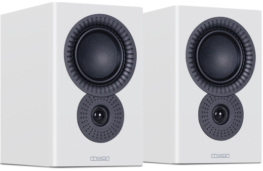 Mission LX-3 MKII Bookshelf Speakers - pair - White