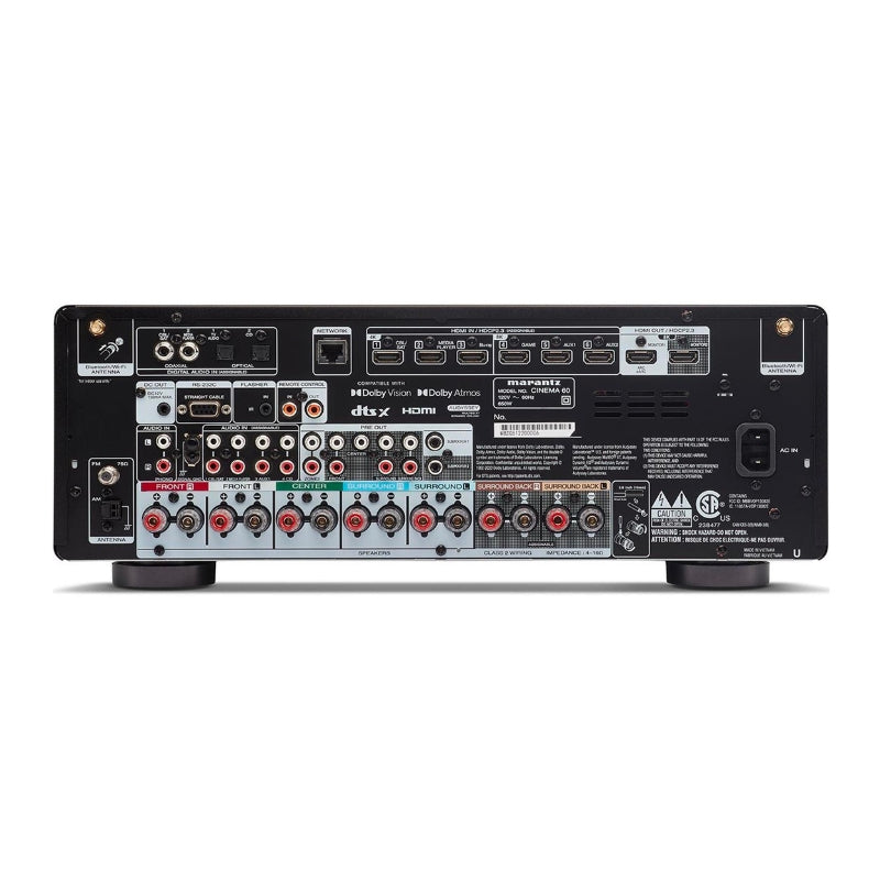Marantz CINEMA60 7.2 Channel Network 8K AV Receiver - Silver