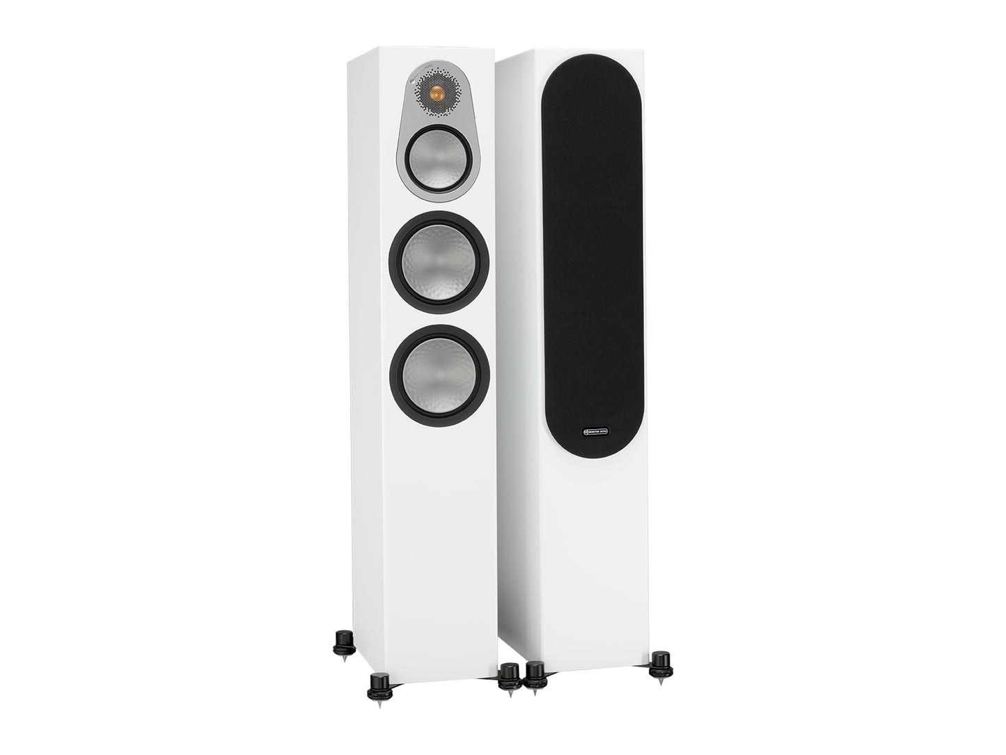 Monitor Audio Silver 300 Floorstanding Speakers - pair - Satin White