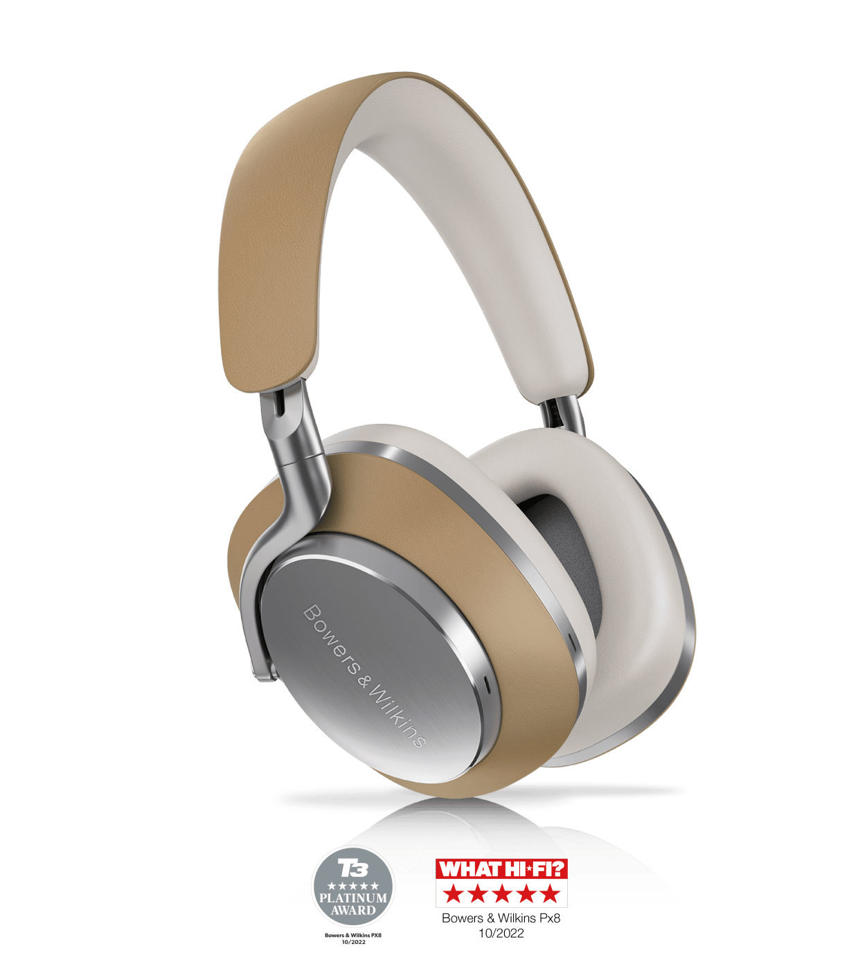 Bowers & Wilkins Px8 Over-ear noise Cancelling Headphone - Tan