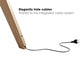 Vogel's Next OP1 TV Floorstand - Light Oak
