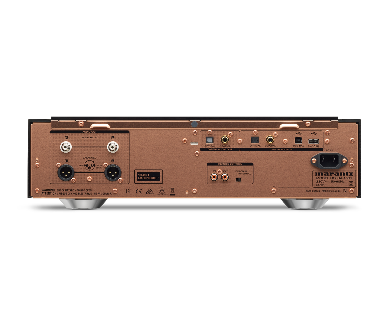 Marantz SA-10 Super Audio CD player with USB DAC and digital inputs - Black